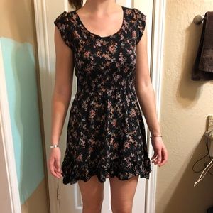 Black Floral Dress